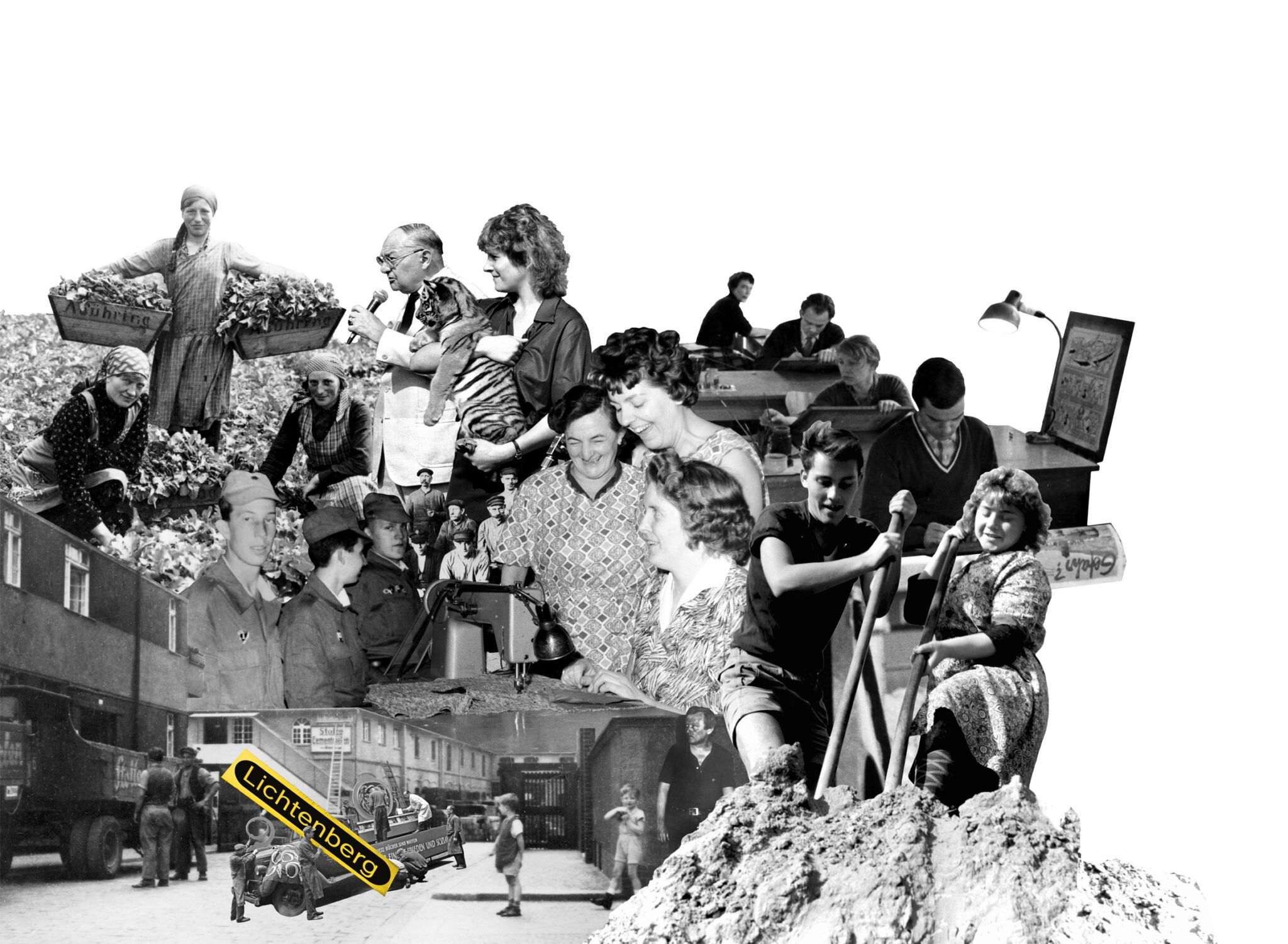 Collage at Museum Lichtenberg